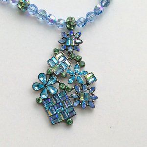 Givenchy Floral Pendant Necklace